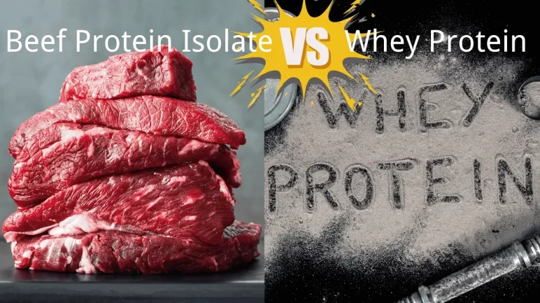 Beef Protein Isolate vs Whey Protein