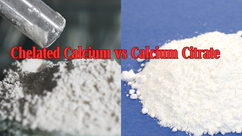 Chelated Calcium vs Calcium Citrate