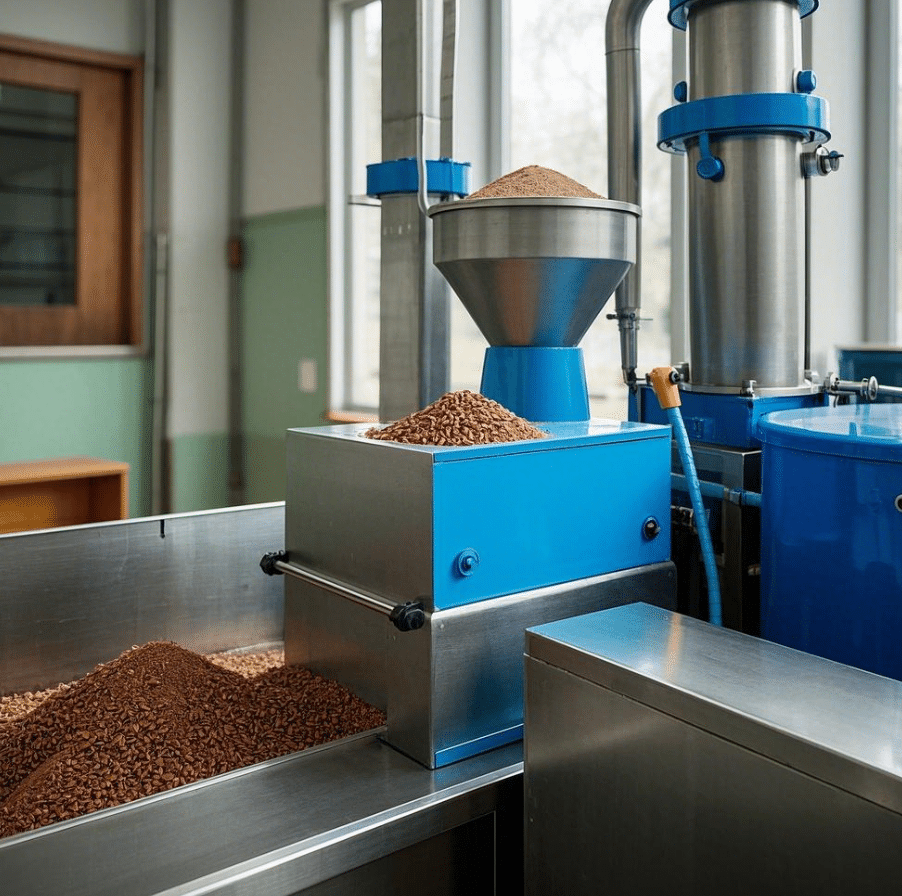 Flaxseed Protein powder Production